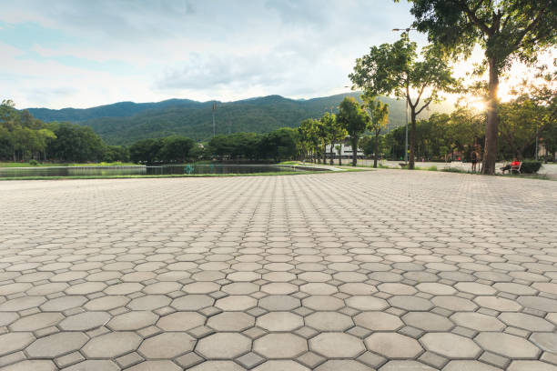 Residential Paver Driveway in East Douglas, MA